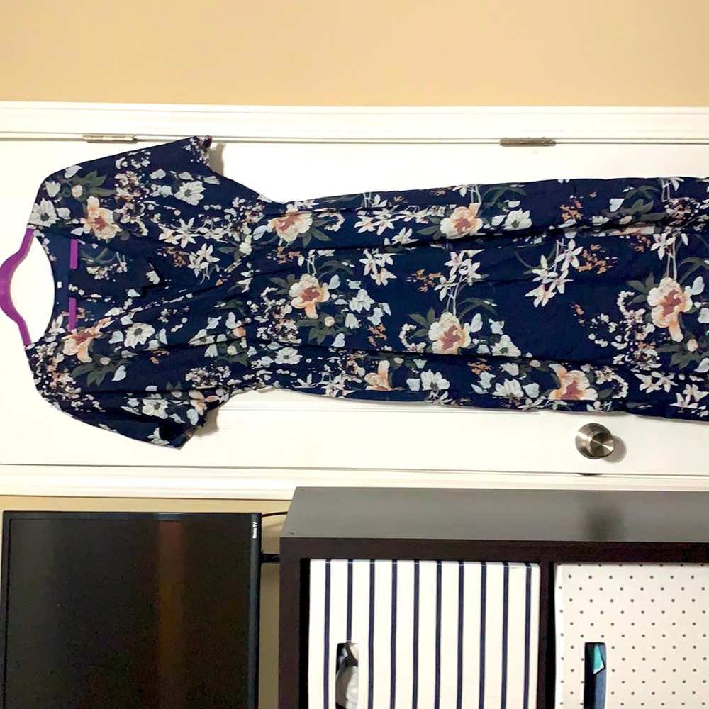 Shein floral dress size 0xl